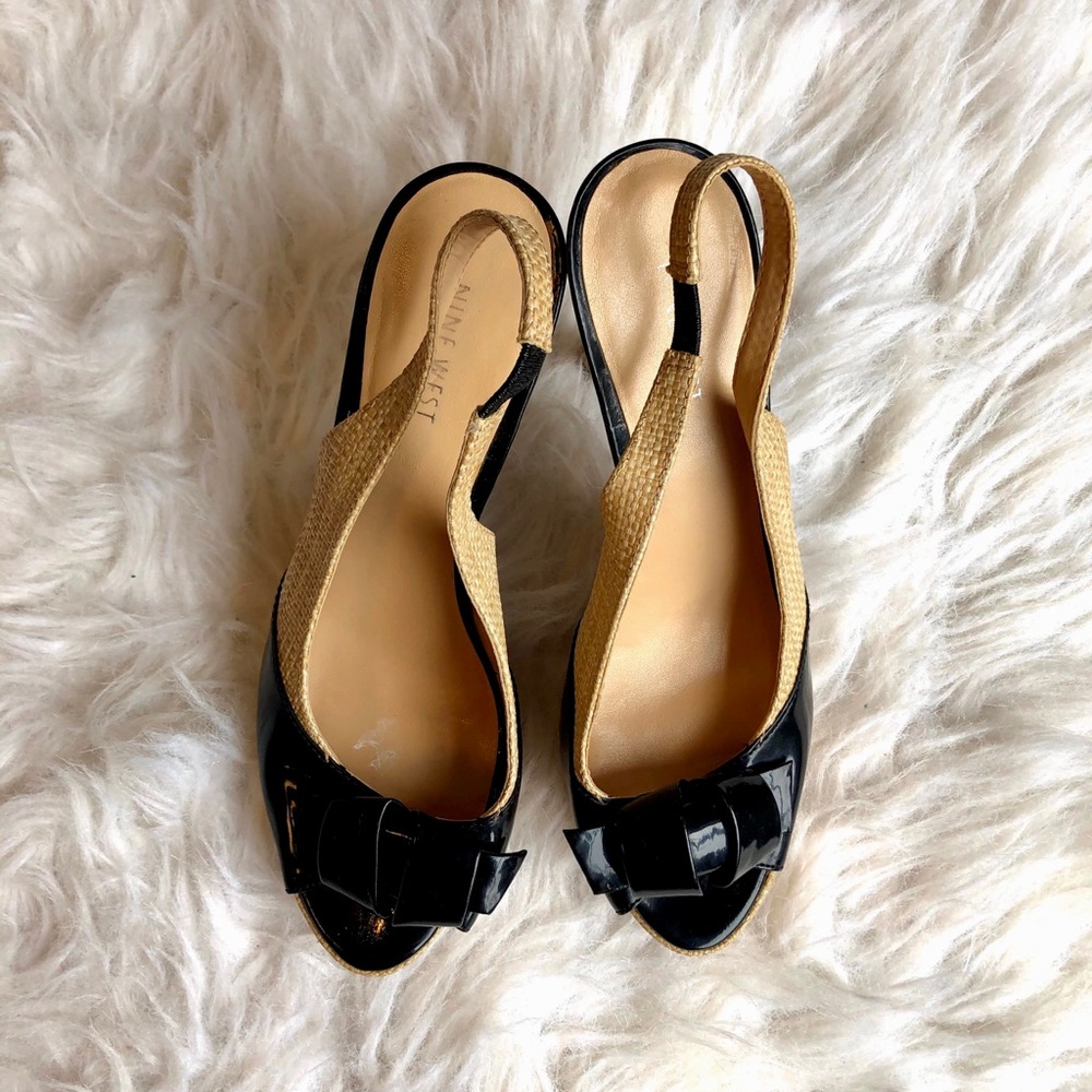 Nine West open toe high heel sandals